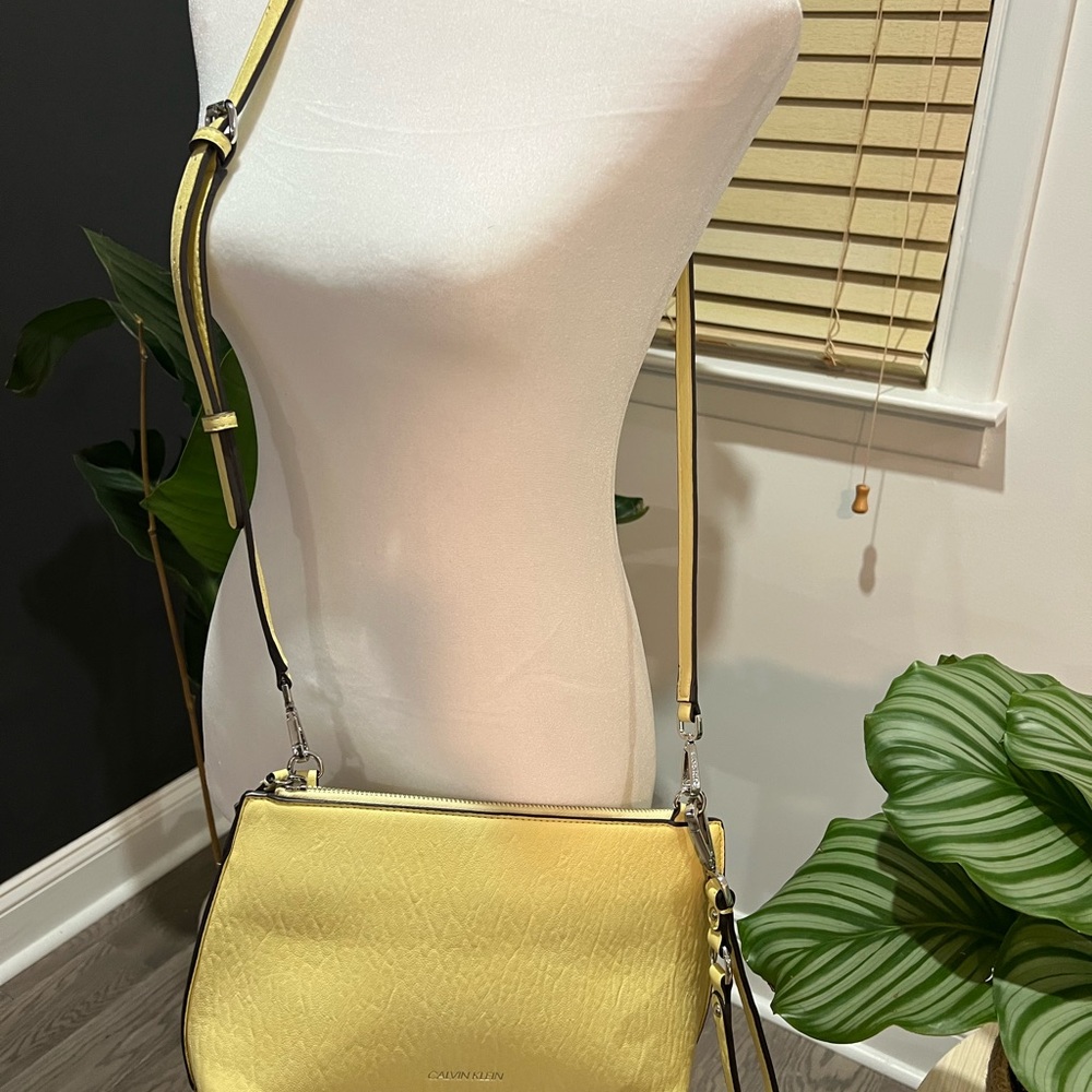 Calvin Klein Yellow Crossbody Bag